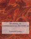 Journal of Experimental Fiction 39 - Eckhard Gerdes