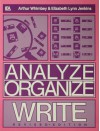 Analyze, Organize, Write - Arthur Whimbey, Elizabeth Lynn Jenkins