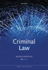 Criminal Law (Core Texts Series) - Nicola Padfield