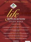 NIV Life Application Study Bible, Large Print, Indexed - Bruce B. Barton