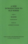 A New Introduction to Old Norse: Part II Reader - Anthony Faulkes