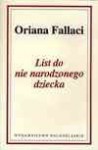 List do nie narodzonego dziecka - Oriana Fallaci, Eugeniusz Kabatc