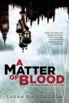 A Matter Of Blood (The Dog Faced Gods #1) - Sarah Pinborough