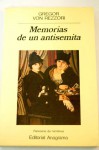 Memorias de un antisemita - Gregor von Rezzori, Juan Villoro