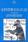 Leviticus 17-22 - Jacob Milgrom