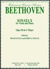 Sonata X, Op. 96 in G Major - Ludwig van Beethoven