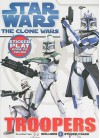 Star Wars The Clone Wars: Troopers Sticker Play Book To Color (Star Wars: Clone Wars (Dalmation)) - Dalmatian Press