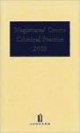 Magistrates' Courts Criminal Practice 2009 - David Brewer