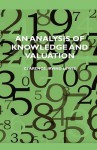 An Analysis Of Knowledge And Valuation - Clarence Irving Lewis