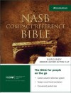 NASB Compact Reference Bible, Black w/Snap Flap - Zondervan Publishing