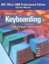 Glencoe Keyboarding with Computer Applications: Student Manual - Johnson, Chiri, Cotton
