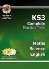 Maths, Science, English: KS3 Complete Practice Tests - Richard Parsons