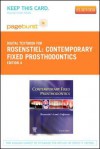 Contemporary Fixed Prosthodontics - Pageburst E-Book on Vitalsource (Retail Access Card) - Stephen F. Rosenstiel, Martin F. Land, Junhei Fujimoto