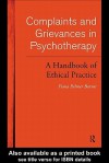 Complaints and Grievances in Psychotherapy - Fiona Palmer Barnes