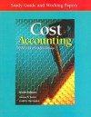 Cost Accounting: Principles and Applications, Study Guide and Working Papers - Horace R. Brock, Linda Herrington, Linda A. Herrington