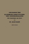 Vorlesungen Uber Allgemeine Konstitutions- Und Vererbungslehre: Fur Studierende Und Arzte - Julius Bauer