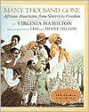 Many Thousand Gone: African Americans from Slavery to Freedom - Virginia Hamilton, Leo Dillon, Diane Dillon