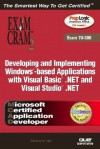 McAd Developing and Implementing Windows-Based Applications with Microsoft Visual Basic (R) .Net and Microsoft Visual Studio (R) .Net Exam Cram 2 (Exam - Kirk Hausman, Ed Tittel