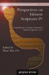 Perspectives on Hebrew Scriptures IV - Ehud Ben Zvi