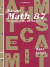 Test Masters for Saxon Math 87: An Incremental Development - Saxon Publishers