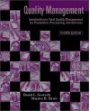 Quality Management: Introduction To Total Quality Management For Production, Processing, And Services - David L. Goetsch