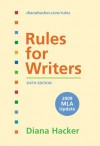 Rules for Writers with Tabs with 2009 MLA Update - Diana Hacker