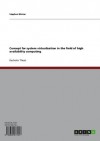 Concept for system virtualization in the field of high availability computing - Stephan Winter