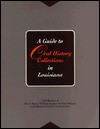 Guide to Oral History Collections in Louisiana, Williams Center for Oral History Series - David Richards, Tara Zachary