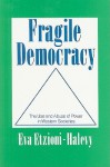 Fragile Democracy: The Use and Abuse of Power in Western Societies - Eva Etzioni-Halevy