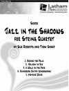 Jazz in the Shadows for String Quartet - Score - Sue Roberts, Thom Sharp