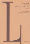 Orbis Linguarum vol. 23 - Edward Białek, Tomiczek Eugeniusz (red.)