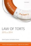 Law of Torts, 2013 and 2014. - David Oughton, Barbara Harvey