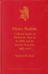 Divrei Shalom: Collected Studies of Shalom M. Paul on the Bible and the Ancient Near East 1967-2005 - Shalom M. Paul, Ann-Marie Dibiase