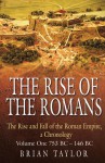 The Rise of the Romans: The Rise and Fall of the Roman Empire, a Chronolgy: Volume One 753 BC�146 BC - Brian Taylor