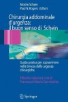 Chirurgia Addominale D'Urgenza: Il Buon Senso Di Schein: Guida Pratica Per Sopravvivere Nella Trincea Delle Urgenze Chirurgiche - Moshe Schein, Paul Rogers