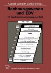 Saarbrucker Arbeitstagung 1989: Rechnungswesen Im Unternehmen Der 90er Jahre - August-Wilhelm Scheer