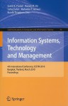 Information Systems, Technology and Management - Sushil K. Prasad, Sartaj Sahni, Harrick M. Vin, Mahadeo P. Jaiswal, Bundit Thipakorn