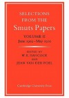 Selections from the Smuts Papers: Volume 2, June 1902-May 1910 - W. K. Hancock, Jean van der Poel