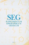 Supplementum Epigraphicum Graecum, Volume LVI - Angelos Chaniotis, Thomas Corsten, Ronald S. Stroud