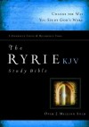 The Ryrie KJV Study Bible Hardcover Red Letter (Ryrie Study Bibles 2008) - Charles C. Ryrie