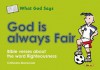 God Is Always Fair: Bible Verses about the Word Righteousness - Catherine MacKenzie