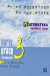 Matematyka wokół nas 3 karty pracy - Maria Wójcicka, Anna Drążek