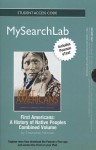 Mysearchlab with Pearson Etext -- Standalone Access Card -- For First Americans: A History of Native People, Combined Edition - Kenneth W. Townsend, Mark A. Nicholas