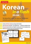 Korean in a Flash Kit Volume 1: (Audio CD Included) - Soohee Kim