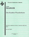 Des Knaben Wunderhorn (Revelge, medium voice (C minor, original key)): Set of Parts [A8467] - Gustav Mahler, Gustav Mahler