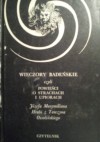 Wieczory Badeńskie czyli powieści o strachach i upiorach - Józef Maksymilian Ossoliński