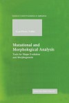 Mutational and Morphological Analysis: Tools for Shape Evolution and Morphogenesis - Jean-Pierre Aubin