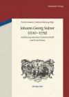 Johann Georg Sulzer (1720-1779): Aufklarung Zwischen Christian Wolff Und David Hume - Frank Grunert, Gideon Stiening