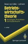 Betriebswirtschaftstheorie: Absatztheorie - Walter Busse von Colbe, Peter Hammann, Gert Laßmann