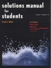 Solutions Manual for Students Vol 1 Chapters 1-21: to Accompany Physics for Scientists and Engineers 4e - Paul Allen Tipler, Paul A. Tipler, Frank J. Blatt